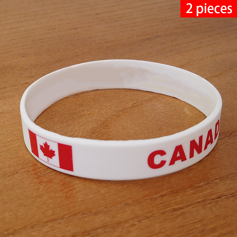 Men'S Accessories Canada - العلم الوطني الكندي الأساور للرجال والنساء