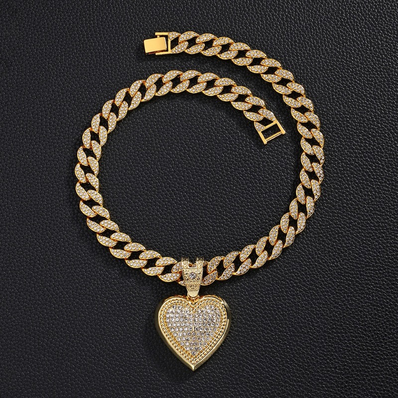 Men'S Accessories Instagram - العصرية الحد الأدنى القلب قلادة قلادة