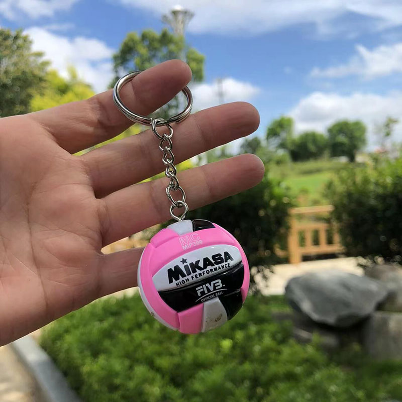 Men'S Volleyball Accessories - سلسلة مفاتيح PVC للكرة الطائرة للرجال