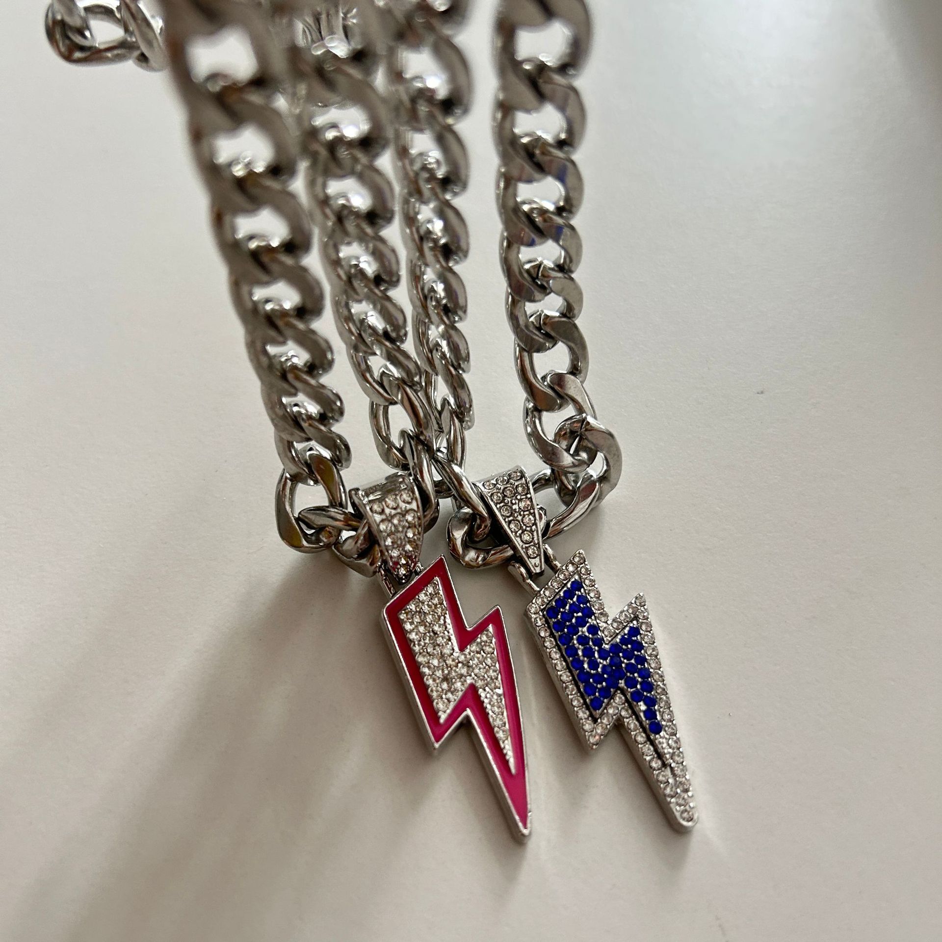 سلسلة عنق كوبية على طراز الهيب - مراجعة Men'S Accessories Instagram وسعره