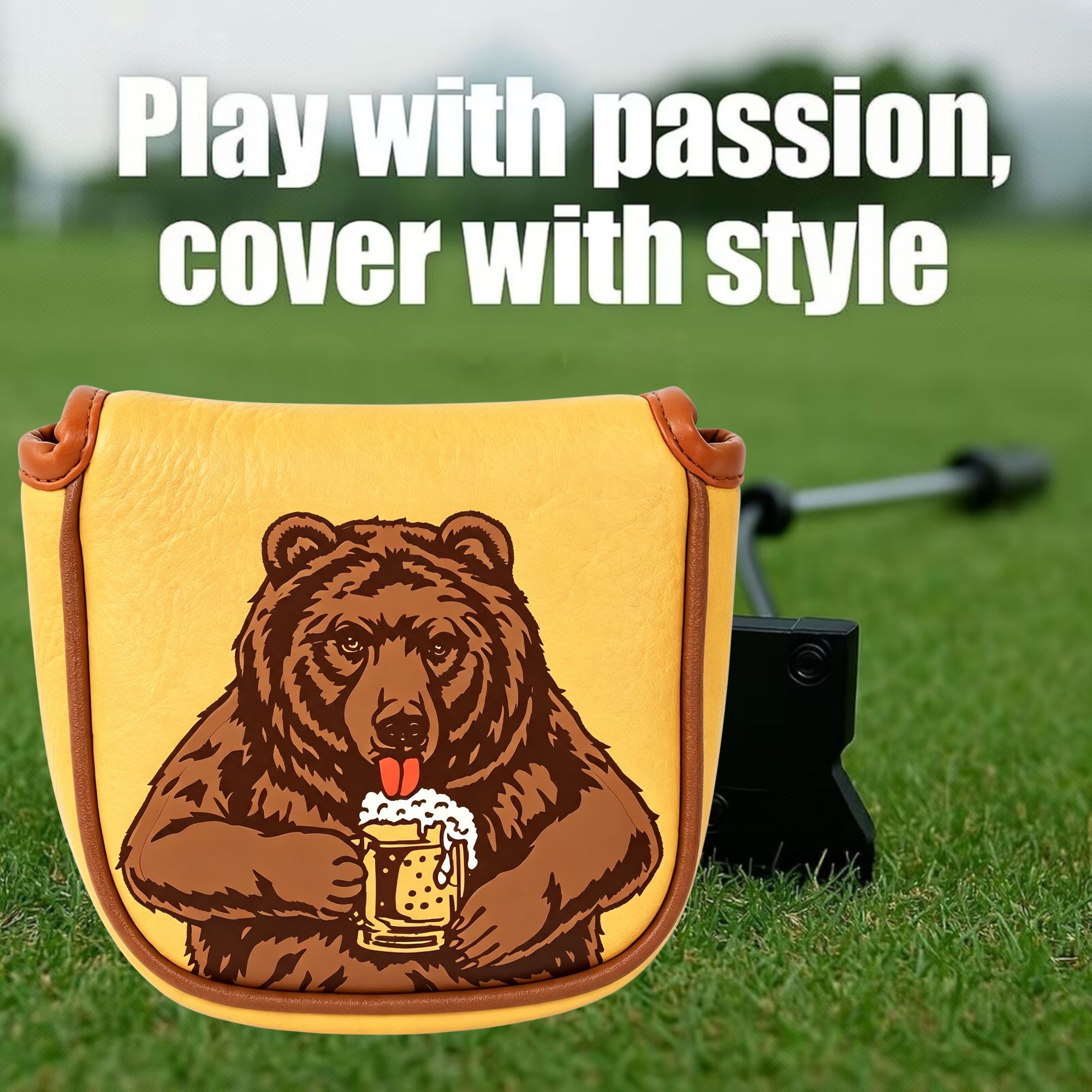 غطاء رأس مضرب الجولف مطرز بتصم - مراجعة Men'S Accessories Golf وسعره