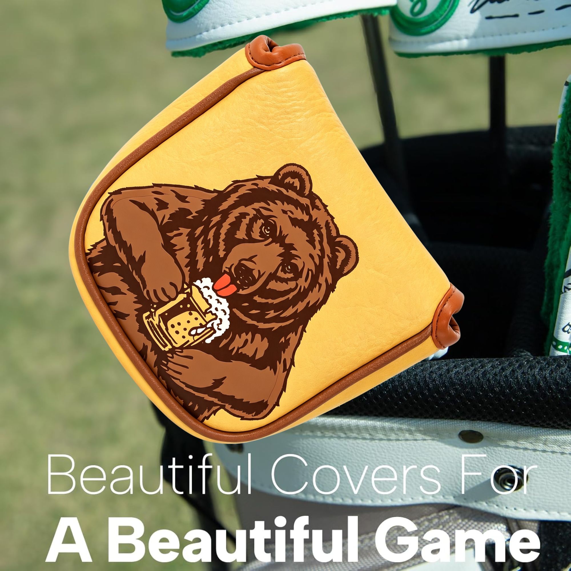 غطاء رأس مضرب الجولف مطرز بتصم - مراجعة Men'S Accessories Golf وسعره