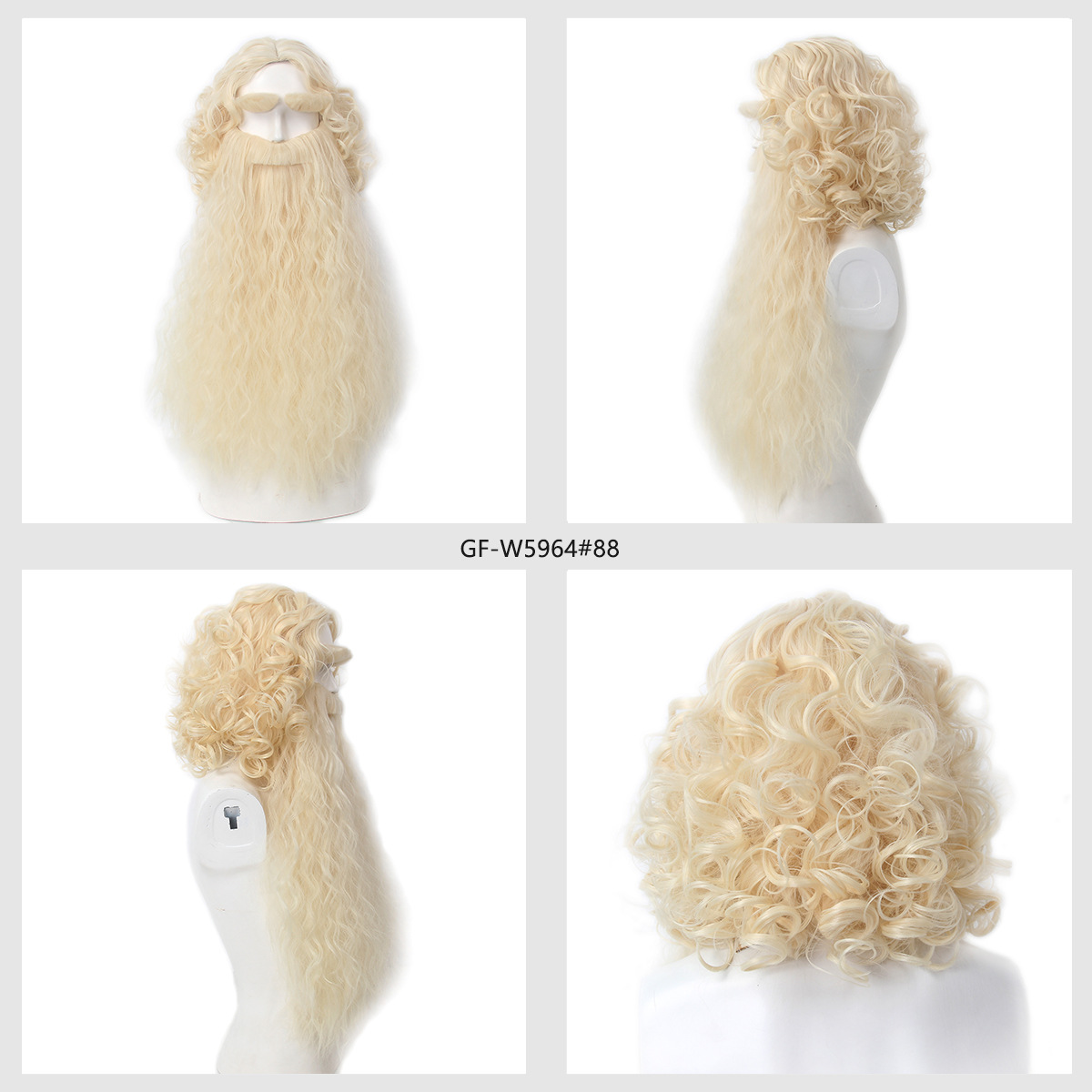 عيد الميلاد سانتا كلوز شعر مست - مراجعة Men Accessories Style وسعره