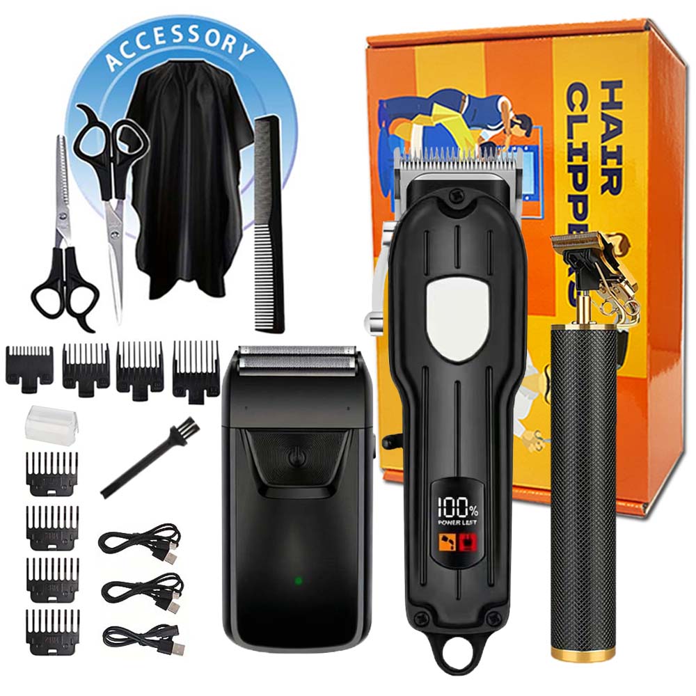 مجموعة ماكينة حلاقة شعر احتراف - مراجعة Men'S Accessories Display وسعره