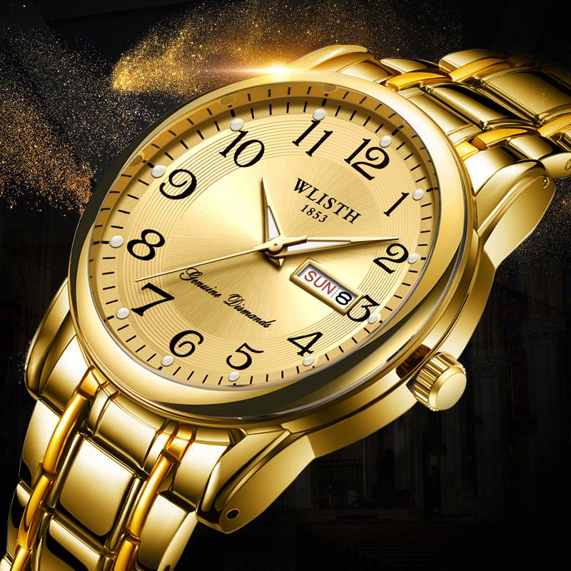 ساعة يد رجالية فاخرة كوارتز رق - مراجعة Men'S Accessories Display وسعره