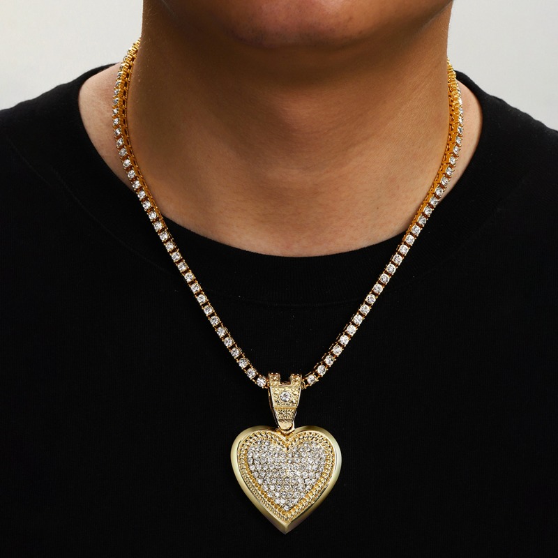 العصرية الحد الأدنى القلب قلاد - مراجعة Men'S Accessories Instagram وسعره
