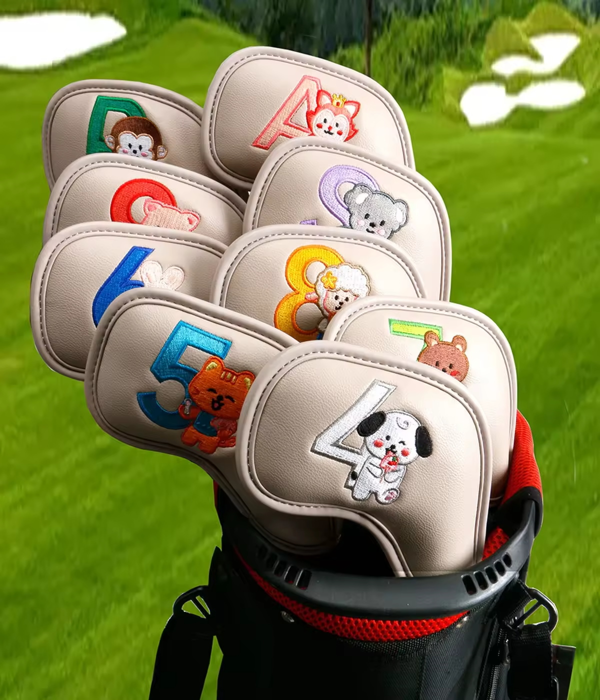 9 قطع من أغطية رؤوس مضارب الجو - مراجعة Men'S Accessories Golf وسعره