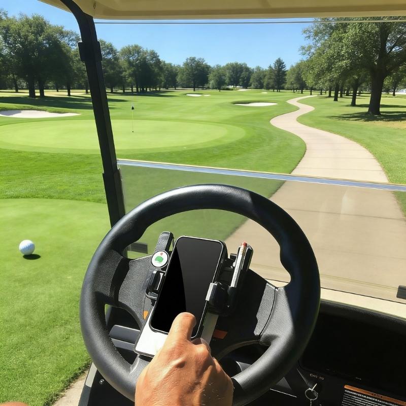 حامل هاتف لعجلة قيادة عربة الج - مراجعة Men'S Accessories Golf وسعره